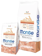 Корм для собак Monge Speciality Line (Сухой корм Монже  для собак всех пород лосось с рисом )