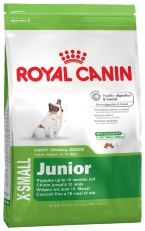 Корм для собак Royal Canin X-Small Junior (Сухой корм Роял Канин Икс-Смолл Юниор для Щенков Миниатюрных Размеров от 2 до 10 Месяцев)