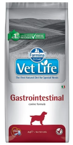 Корм для собак Farmina Vet Life Canine Gastrointestinal (Фармина для собак при нарушениях работы ЖКТ)