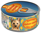 Корм для собак Родные корма - Знатные консервы 100% (курица для взрослых собак)