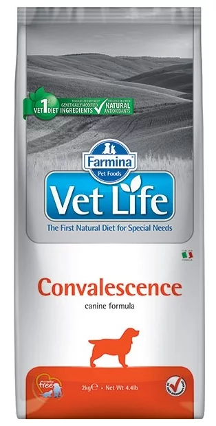 Корм для собак Farmina Vet Life Canine Convalescence (Фармина корм для собак полнорационная диета в период выздоровления)