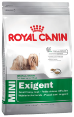 Корм для собак Royal Canin  Mini Exigent (Сухой корм Роял Канин Мини Эксиджент для собак Мелких пород Привиредливых в питании)