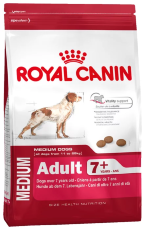 Корм для собак Royal Canin Medium Adult 7+ (Сухой корм Роял Канин Медиум Эдалт 7+ для взрослых собак Средних пород в возрасте от 7 лет)
