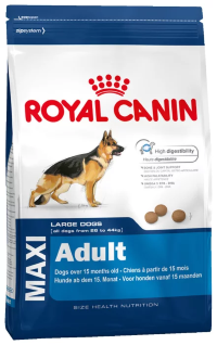 Корм для собак Royal Canin Maxi Adult (Сухой корм Роял Канин Макси Эдалт для взрослых собак крупных пород)