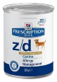 Корм для собак Hill&#039;s Prescription Diet Z/D Canine Allergy Management canned (Консервы Хиллс для собак при пищевой аллергии) - Корм для собак Hill's Prescription Diet Z/D Canine Allergy Management canned (Консервы Хиллс для собак при пищевой аллергии)