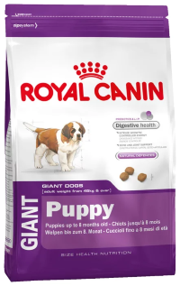 Корм для собак Royal Canin Giant Puppy (Сухой корм Роял Канин Джайнт Паппи для щенков гигантских пород в возрасте от 2 до 8 месяцев)