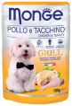 Консервы для собак Monge Dog Grill Pouch – Влажный корм для собак из курицы и индейки - Консервы для собак Monge Dog Grill Pouch – Влажный корм для собак из курицы и индейки