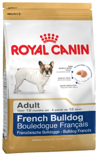 Корм для собак Royal Canin French Bulldog Adult (Сухой корм Роял Канин для собак породы Французский Бульдог старше 1 года)