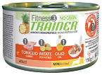Корм для собак  Trainer Fitness3 No Grain Adult Mini Rabbit and potatoes canned (Консервы Трейнер беззерновые для взрослых собак мелких пород с кроликом и картофелем)