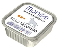 Консервы для собак Monge Dog Monoproteico Solo – Монобелковый паштет для собак из мяса индейки