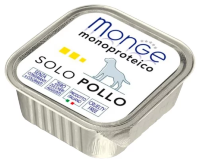 Консервы для собак Monge Dog Monoproteico Solo – Монобелковый паштет для собак из мяса курицы
