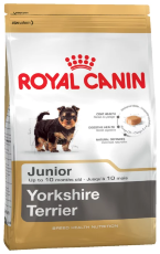 Корм для собак Royal Canin Yorkshire Terrier Junior (Сухой корм Роял Канин для щенков породы Йоркширский Терьер в возрасте от 2 до 10 месяцев)