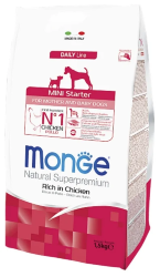 Корм для собак Monge Dog Medium Starter (Сухой корм Монже для щенков, при беременности мелких пород)