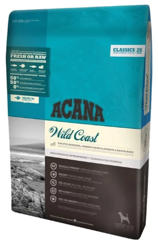 Корм для собак Acana Wild Coast ( Сухой корм Акана Вайлд Коуст для собак с Рыбой )